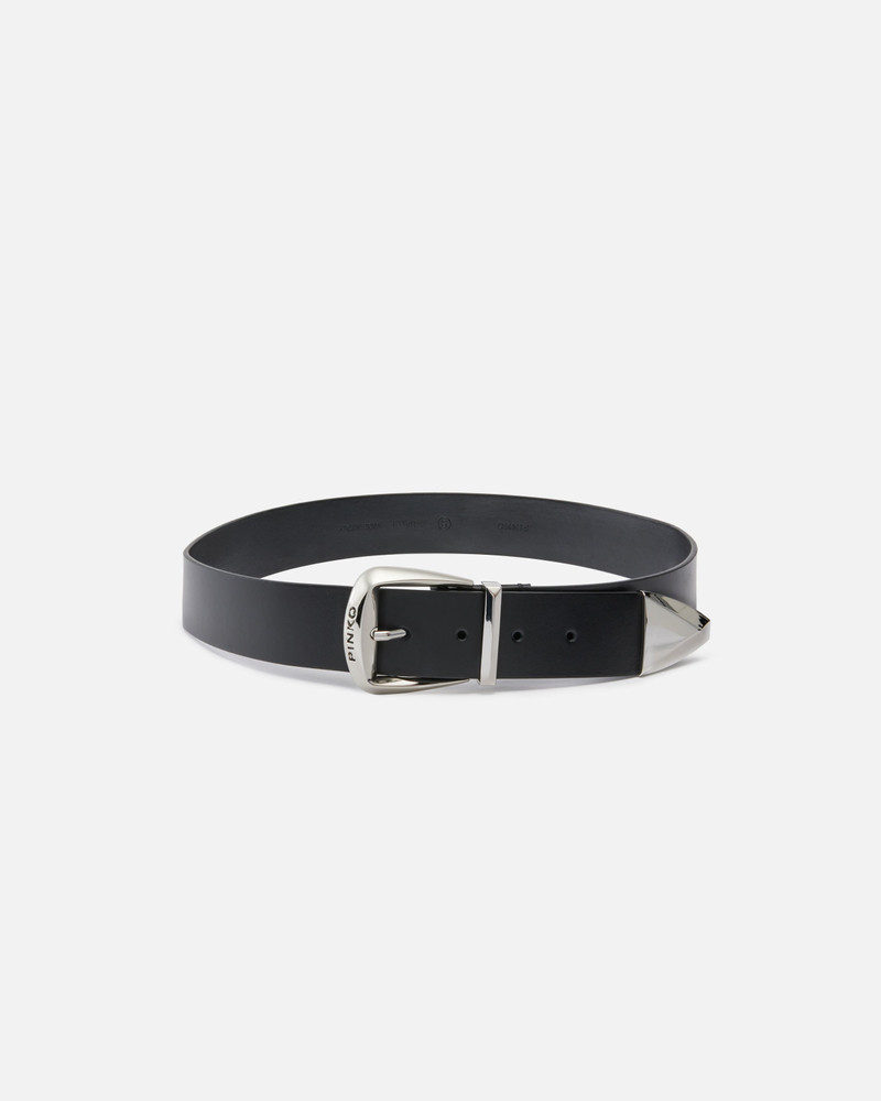 LEATHER BELT, 4 CM 1