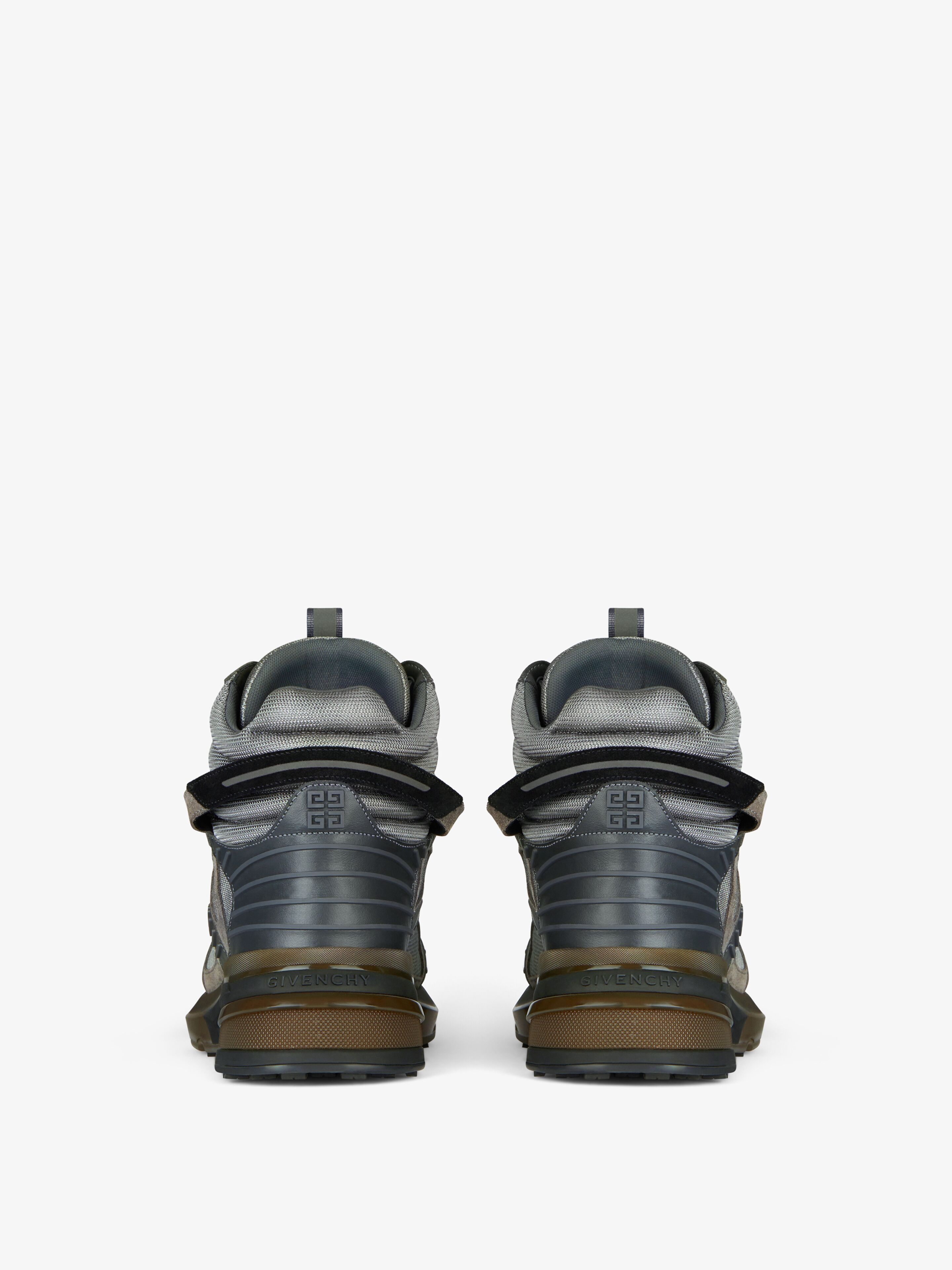 GIV 1 TR HIGH SNEAKERS IN MESH, SUEDE AND LEATHER - 7