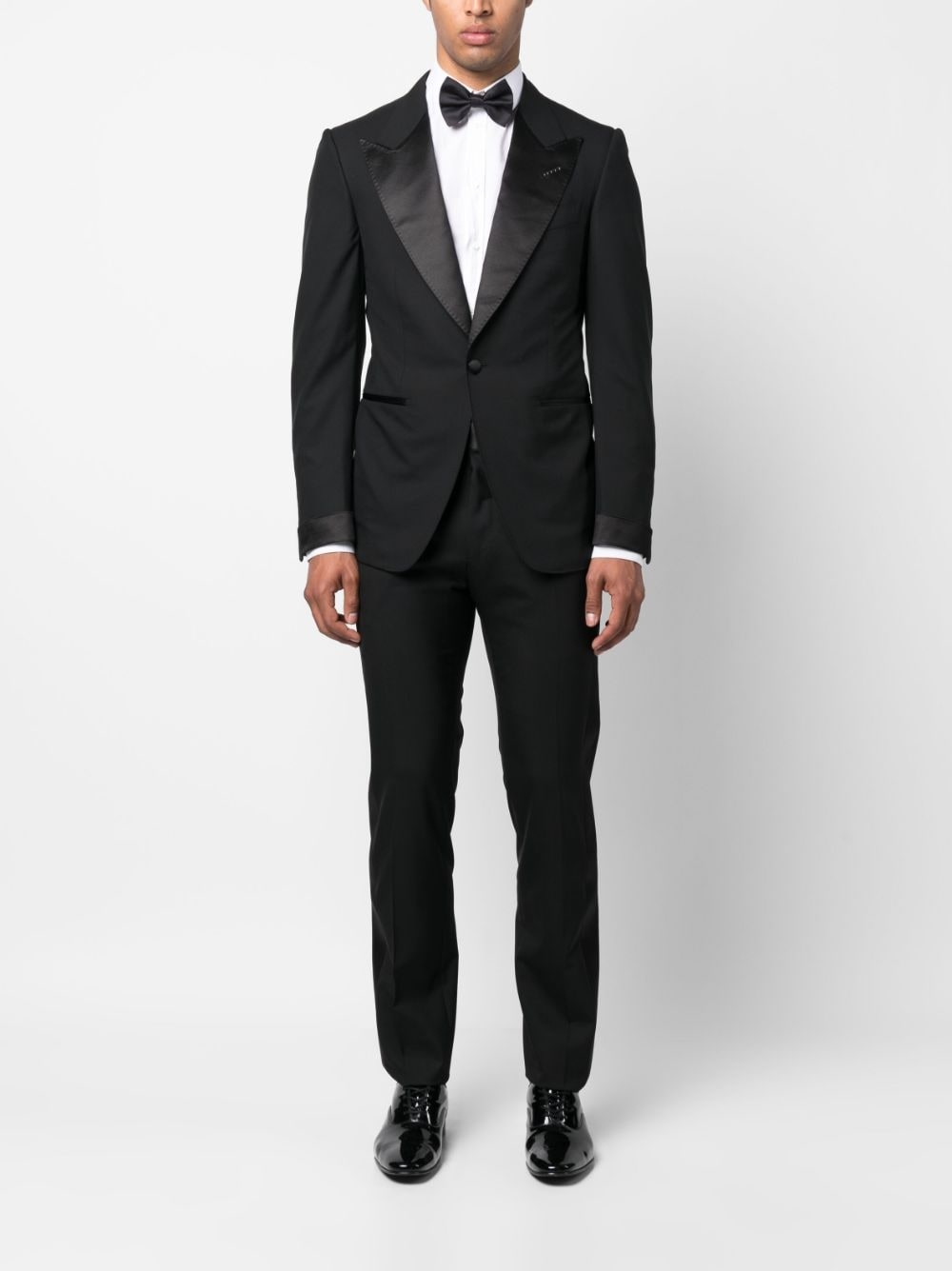 peak-lapels single-breasted suit - 2