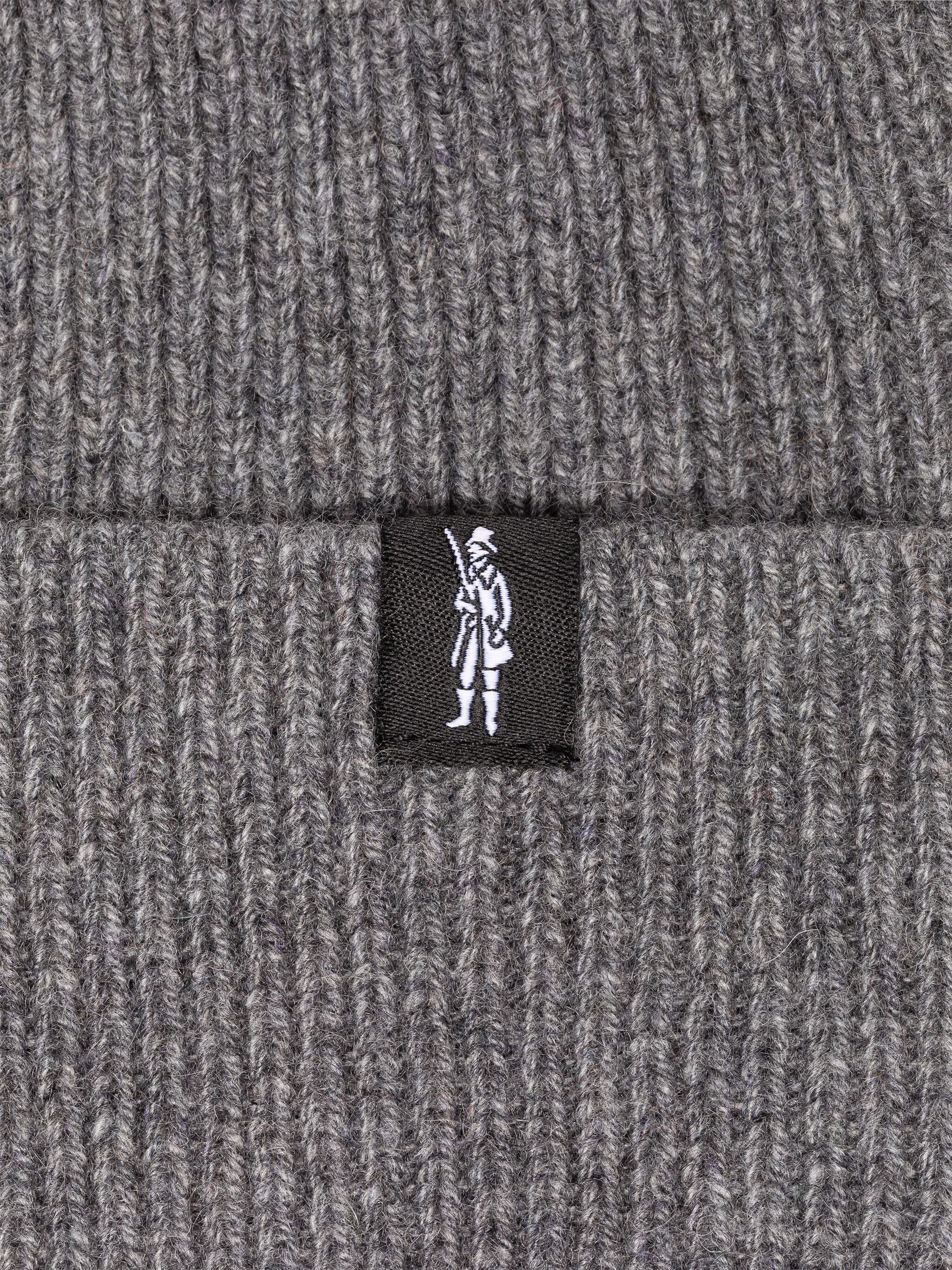 GREY ECO CASHMERE BEANIE - 2