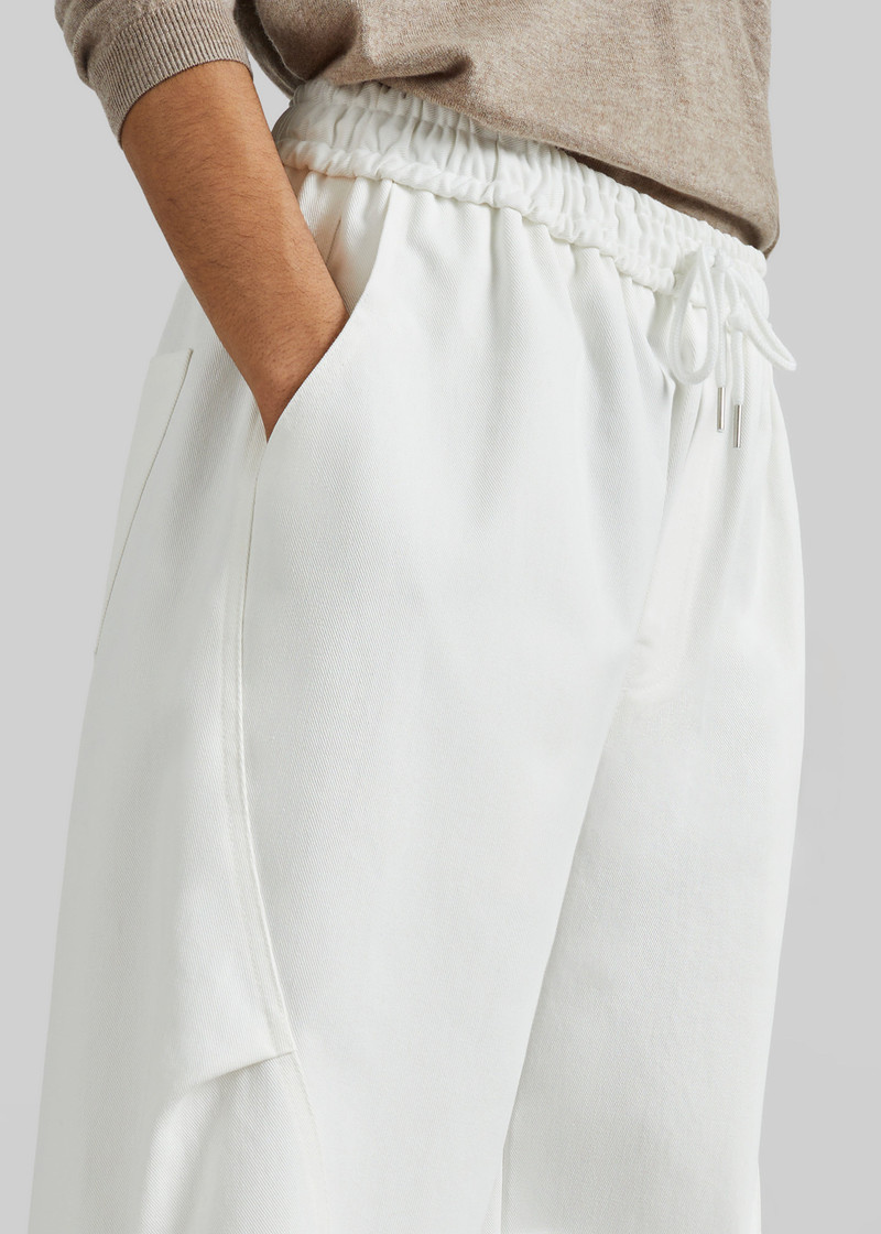 Tulsa Curved Pants - White 5