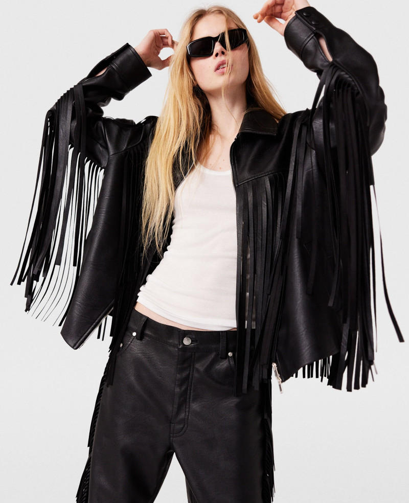 Stella McCartney Fringe Alter Mat Jacket outlook