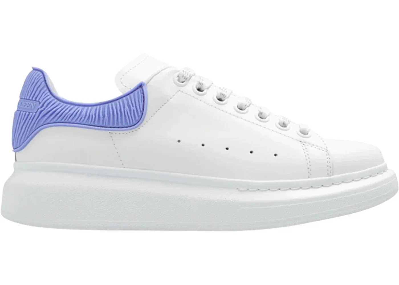 Alexander McQueen Oversized (Women's) White Lilac - 1