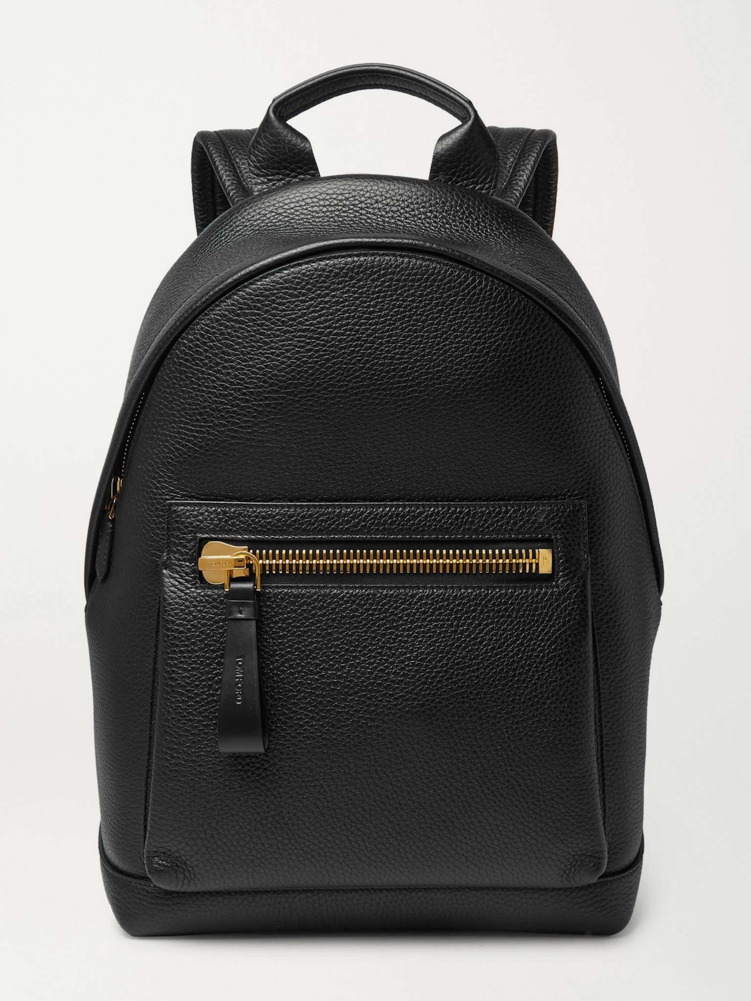 Full-Grain Leather Backpack - 1