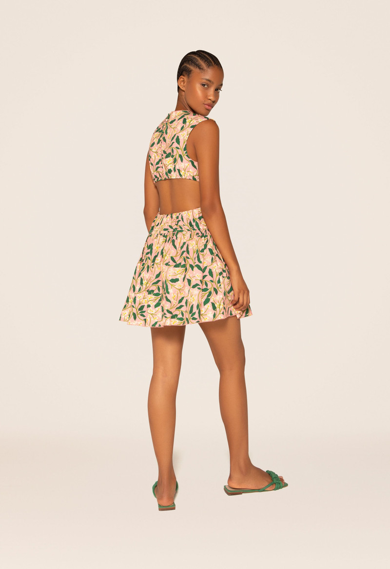 Sucre Dos Gardenias Rosa Mini Dress 4