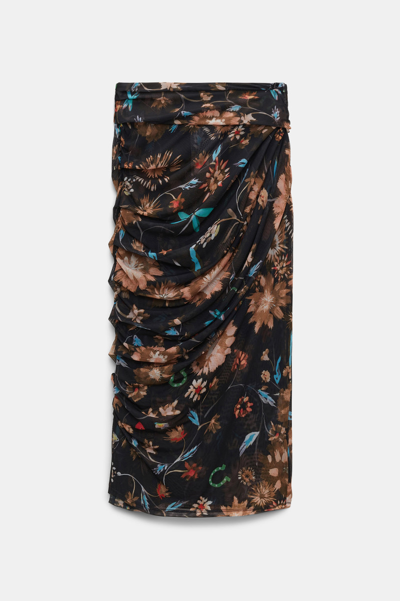 SHEER FLOWERS skirt - 1