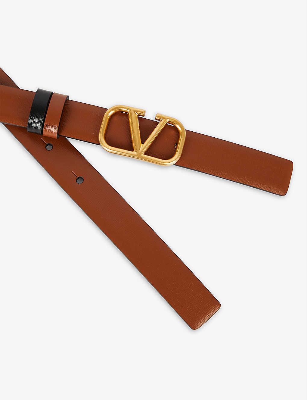 VLOGO reversible leather belt - 2