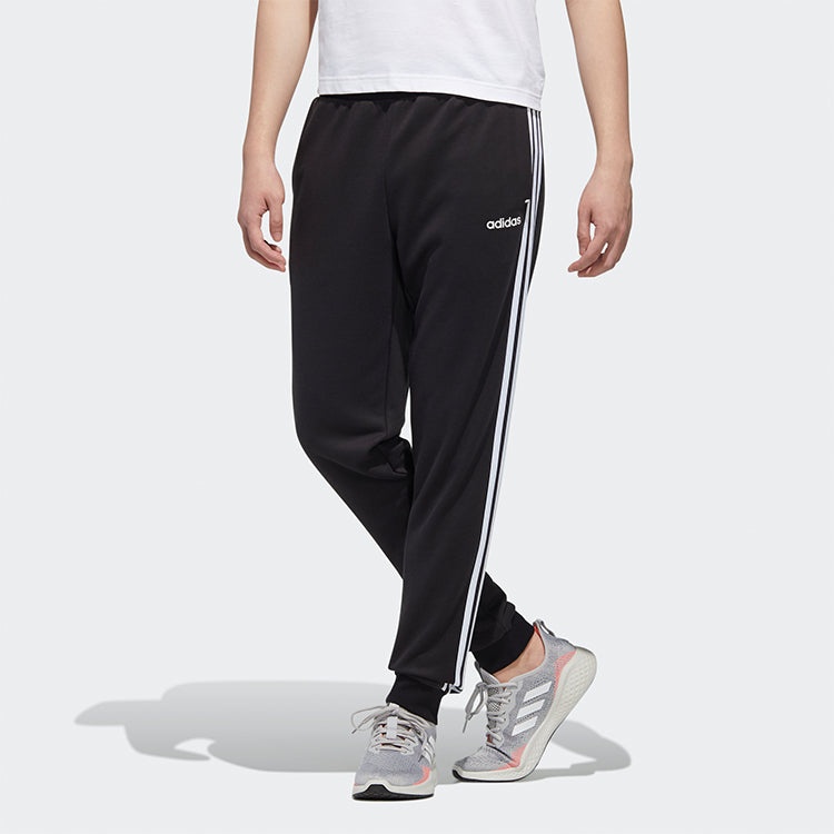 adidas neo M Essential 3-Stripes Pants - Black GJ8905 - 3