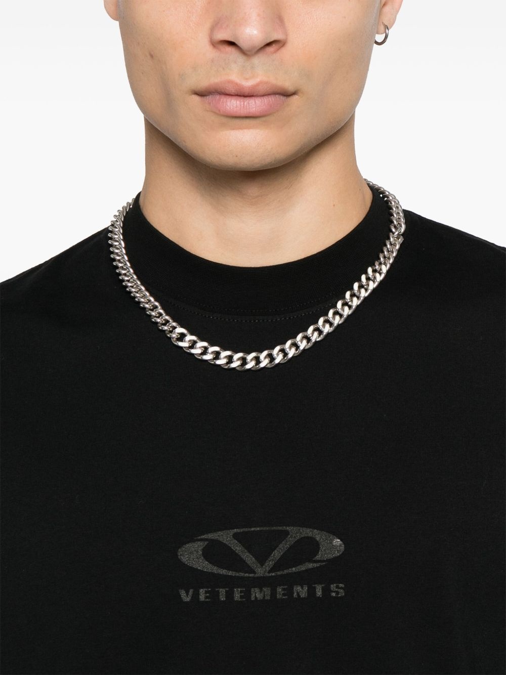 logo-print T-shirt - 5