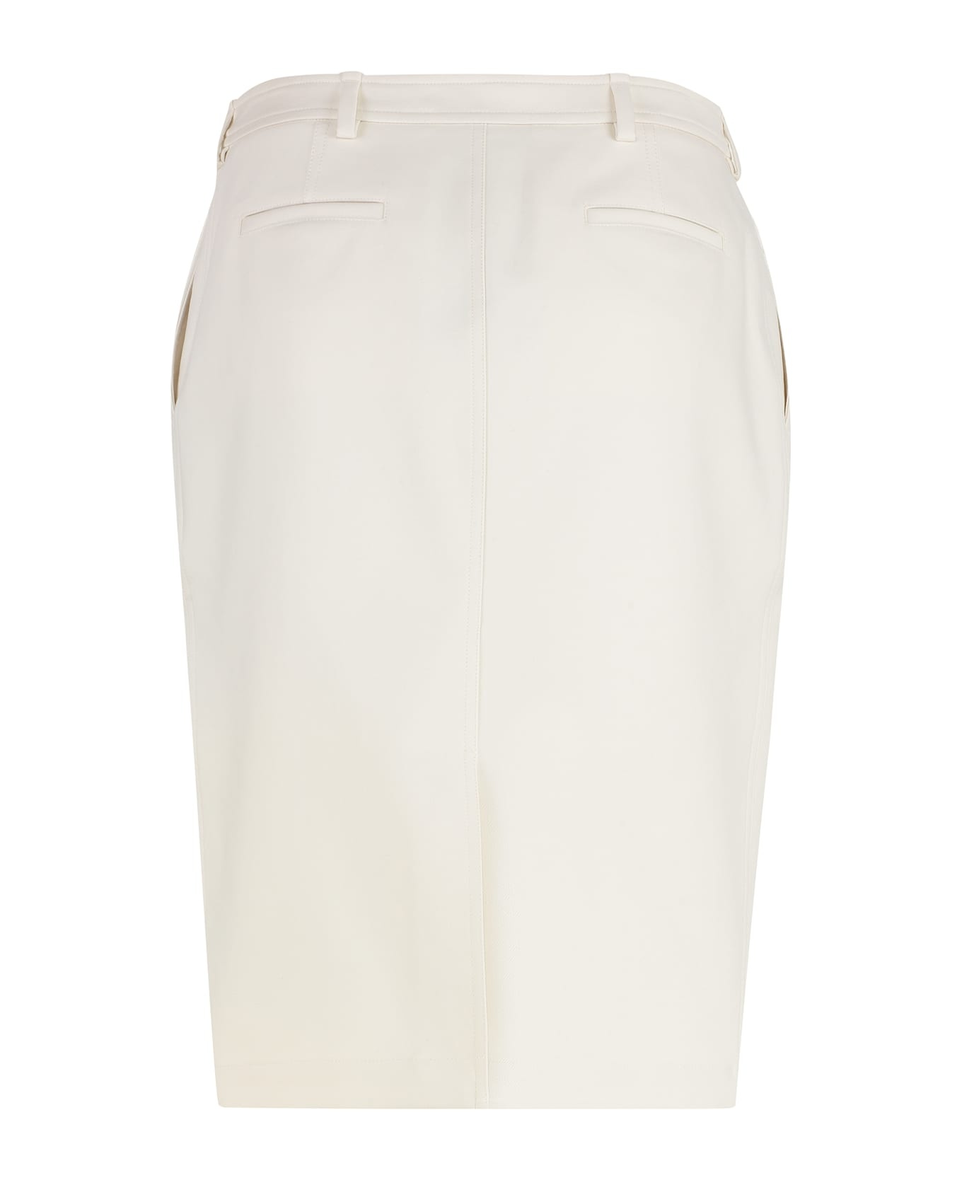 Cotton Midi Skirt - 2