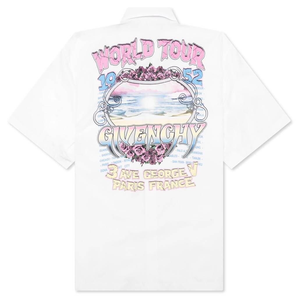 WORLD TOUR SHIRT - WHITE - 2