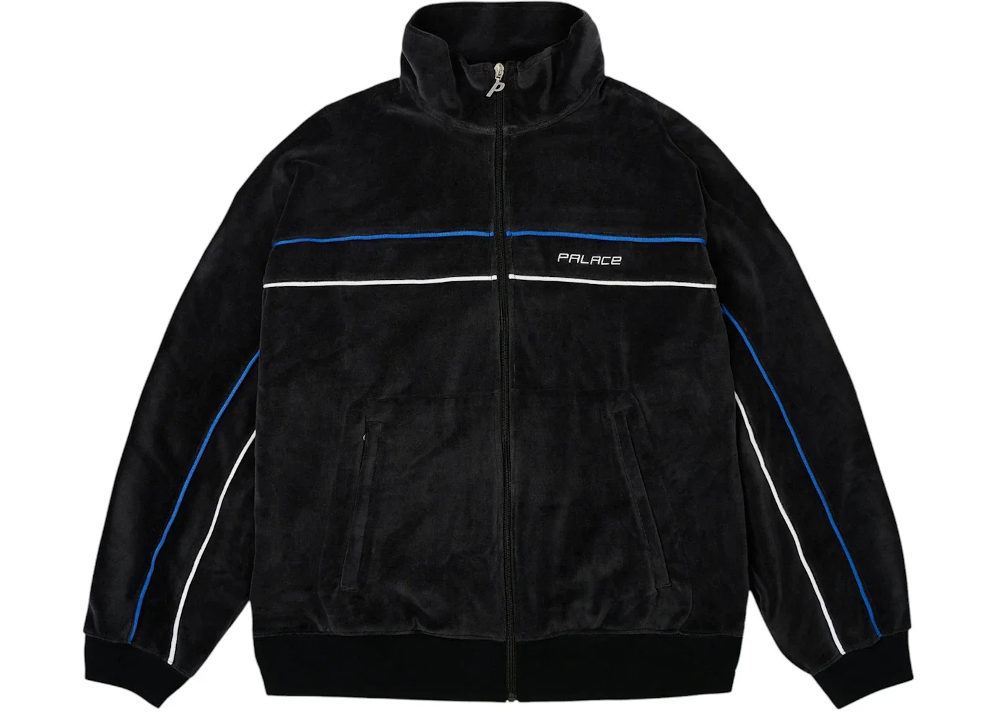 Palace Piped Velour Funnel Black - 1