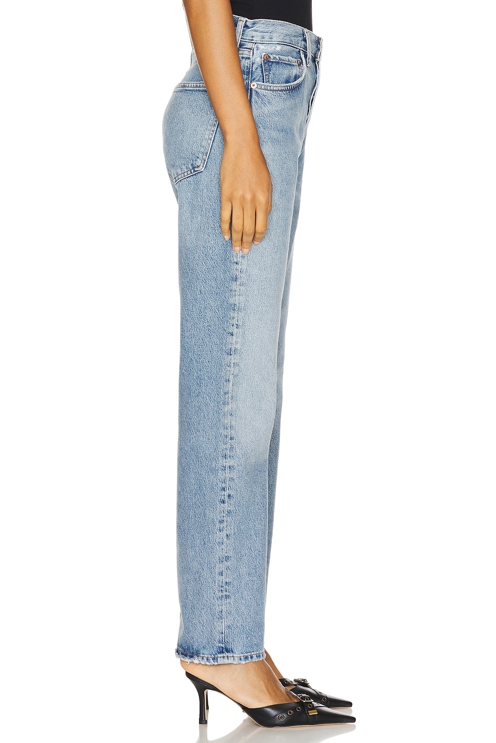 90s Pinch Waist High Rise Straight - 3