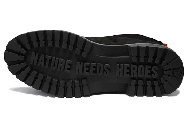 Timberland Roll Top Treadlight Wide-Fit Boot 'Black Nubuck' A2DQH 4