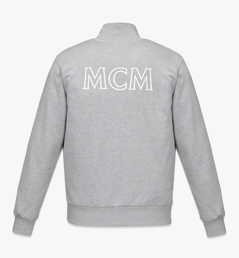 Men’s MCM Essentials Logo Track Jacket in Organic Cotton 3
