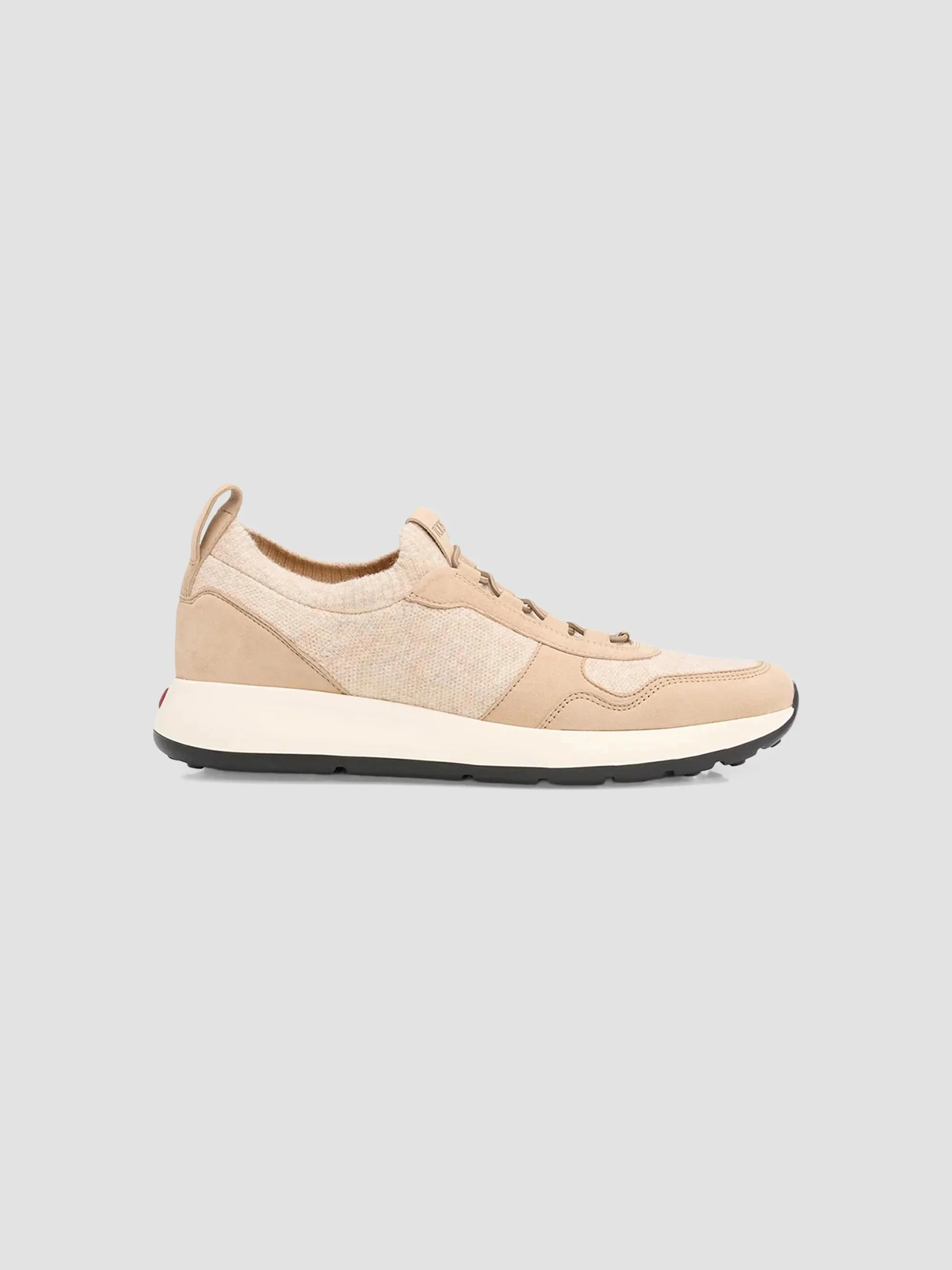 Women's Red Dot Sock Sneakers - Natural Beige - 1
