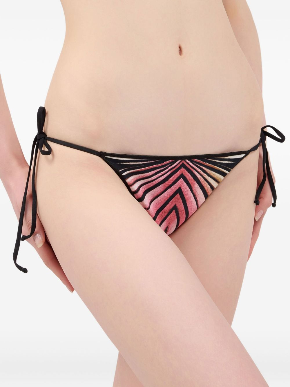 tie-side printed bikini bottoms - 5