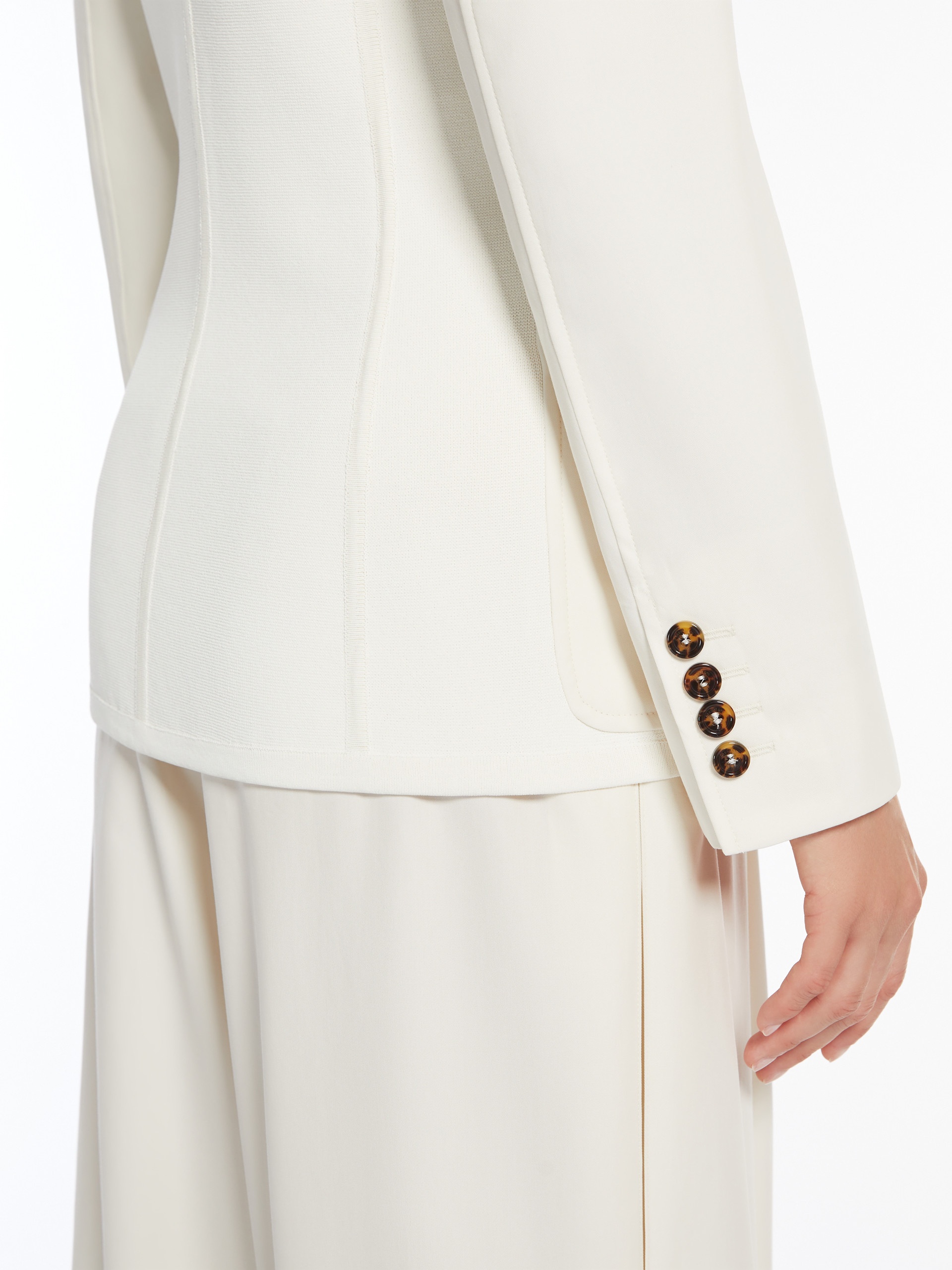 ABETAIA Fitted cotton blazer - 5