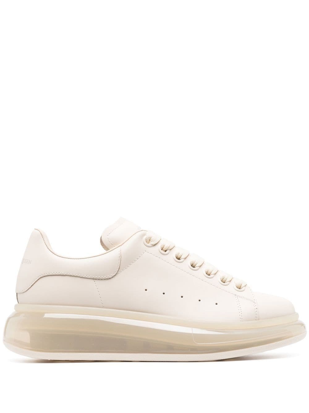 Oversized translucent-sole sneakers - 2