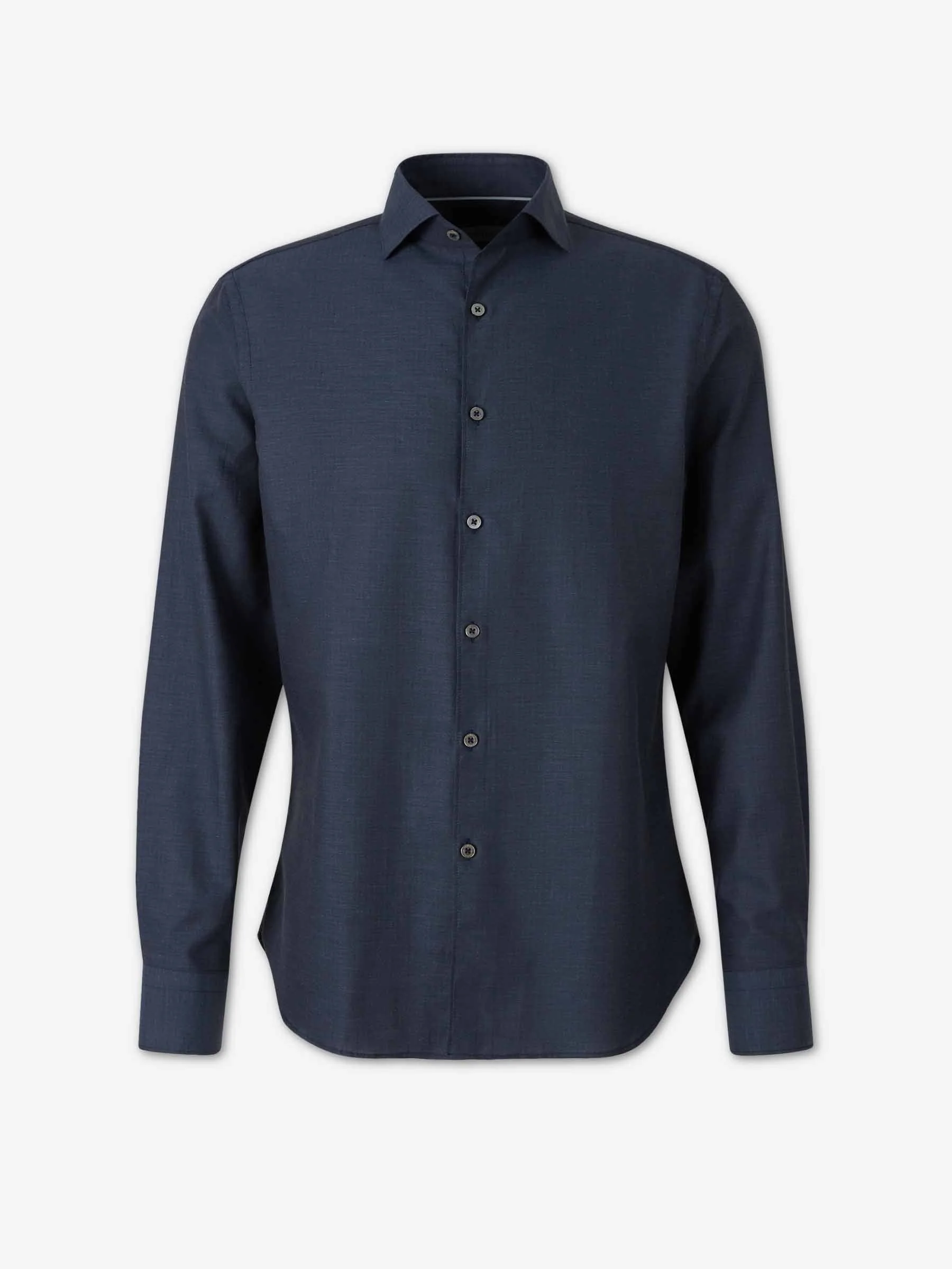 PLAIN COTTON SHIRT - 1