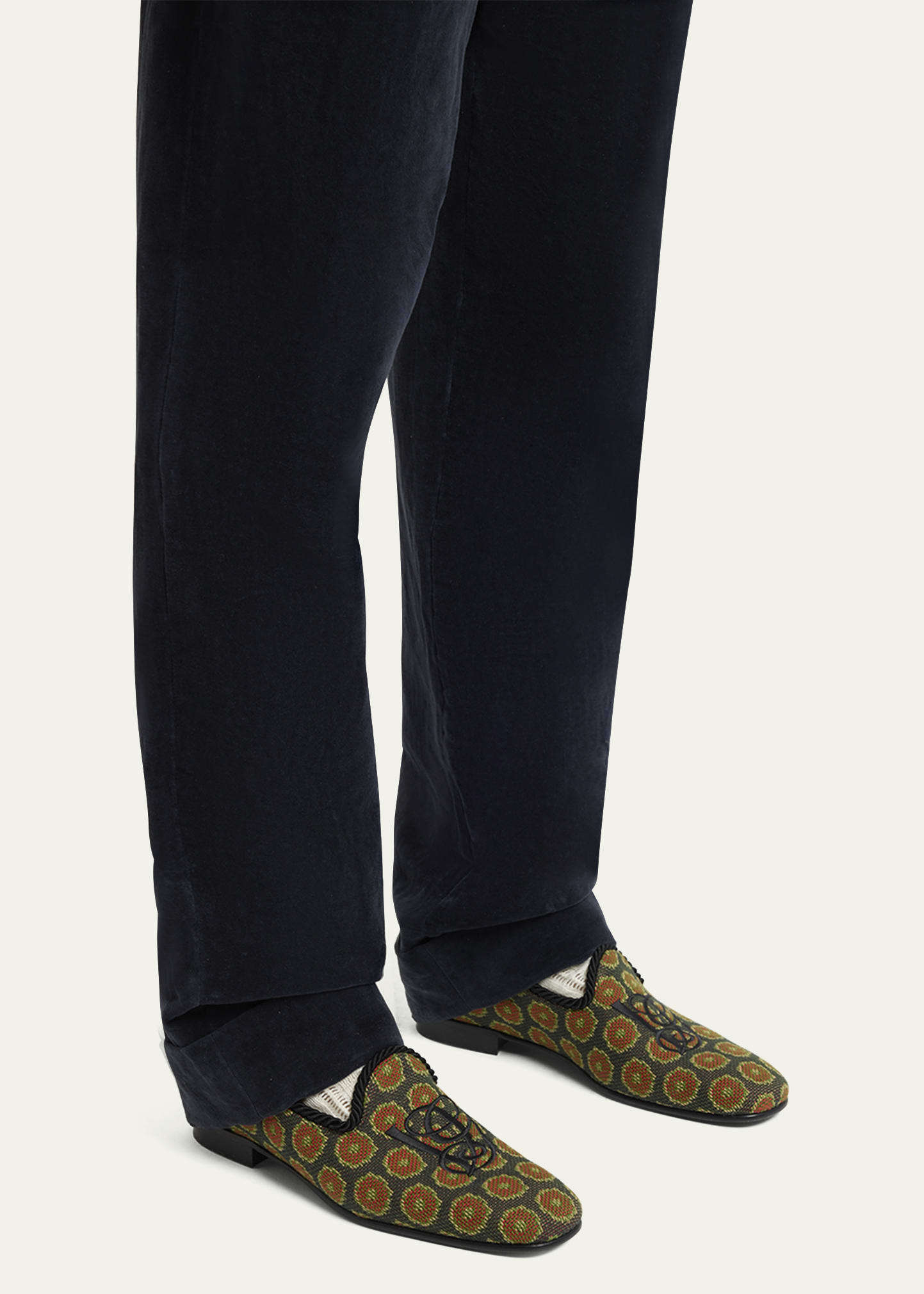 Men's Les Alcovettes Jacquard Loafers - 2