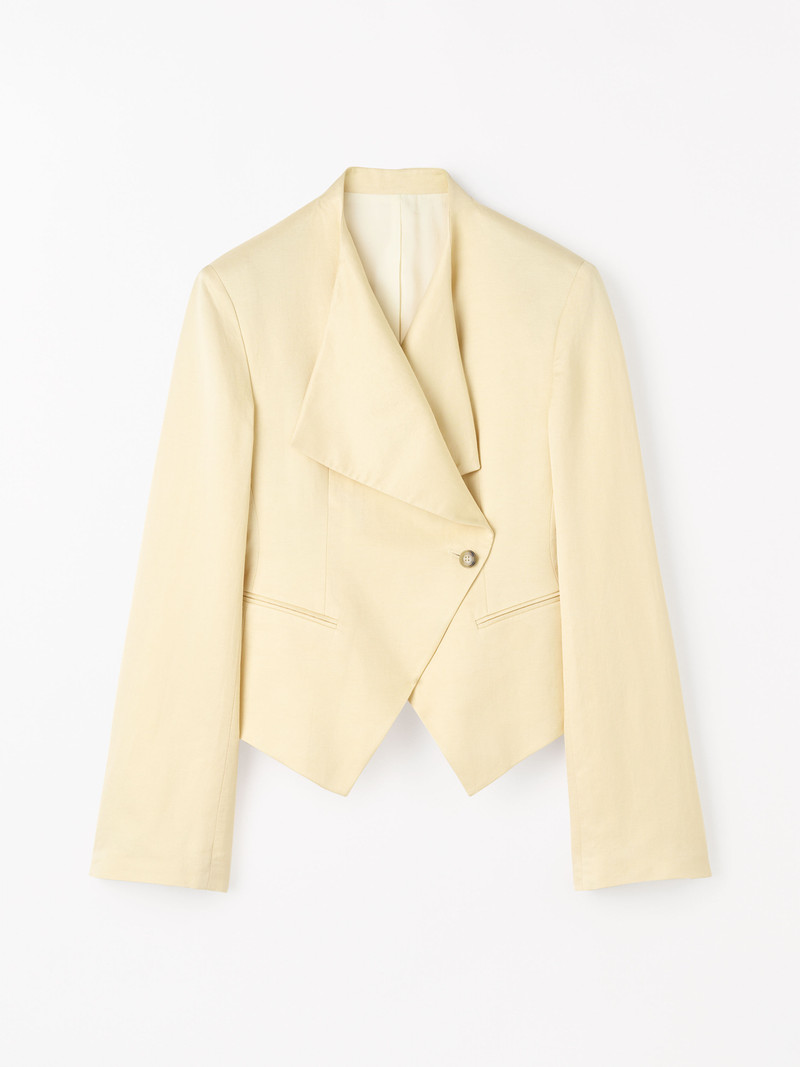 Audris Tuxedo Linen Jacket 1