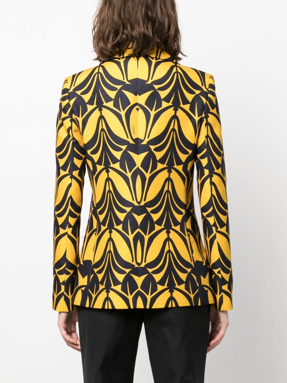 24/7 Papyrus-print cady blazer - 4