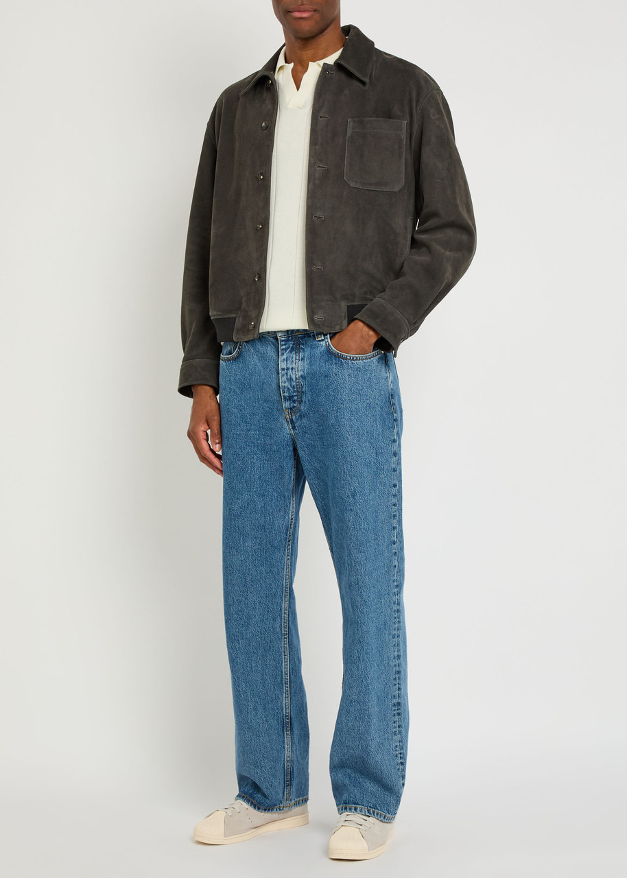 Frame Suede Bomber Jacket - 4