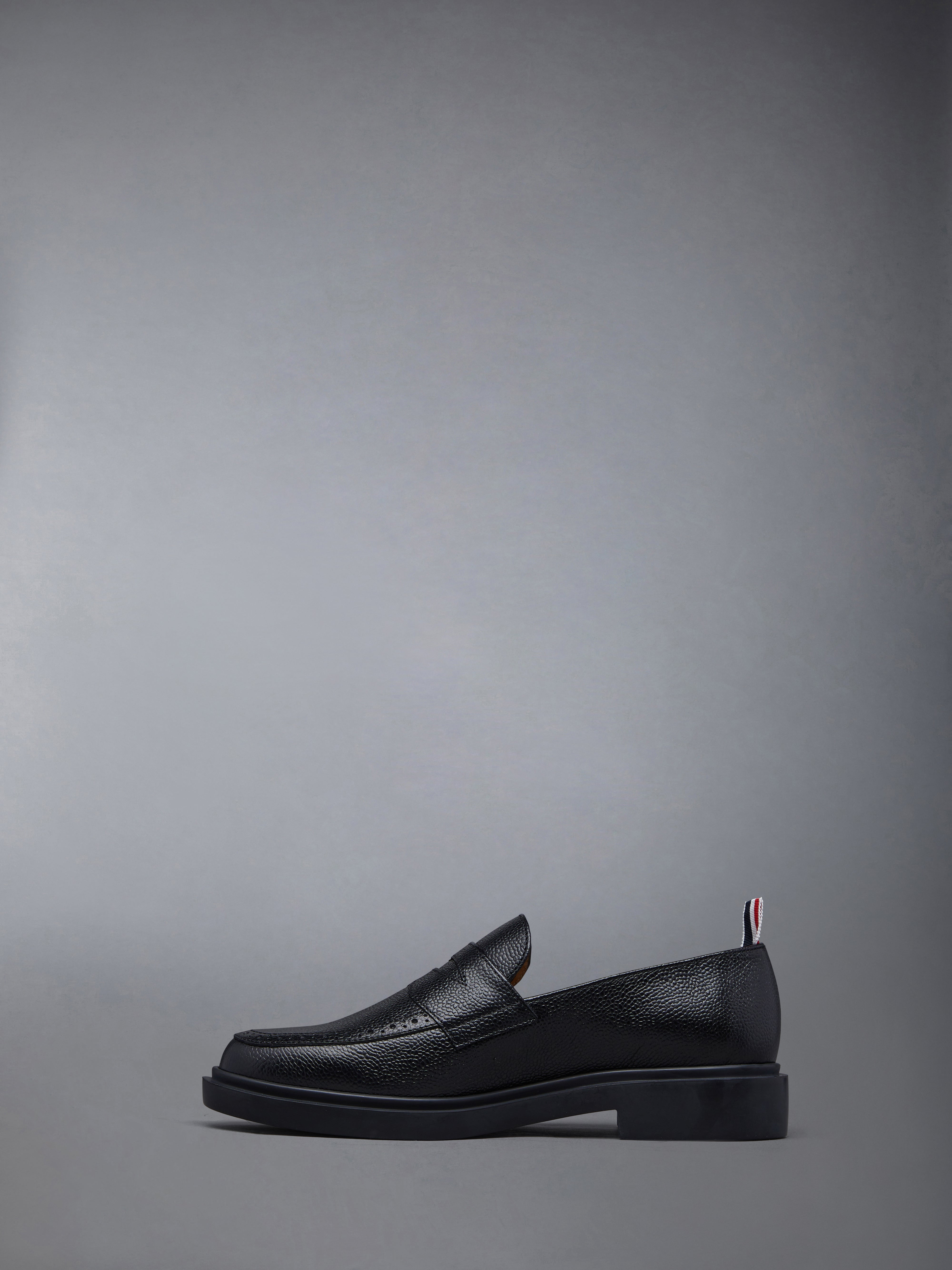 Classic Pebble Grain Leather Penny Loafer - 3