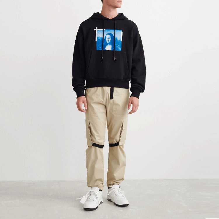 Men's Off-White SS22 Mona Lisa Painting Black OMBB037C99FLE0051045 - 2