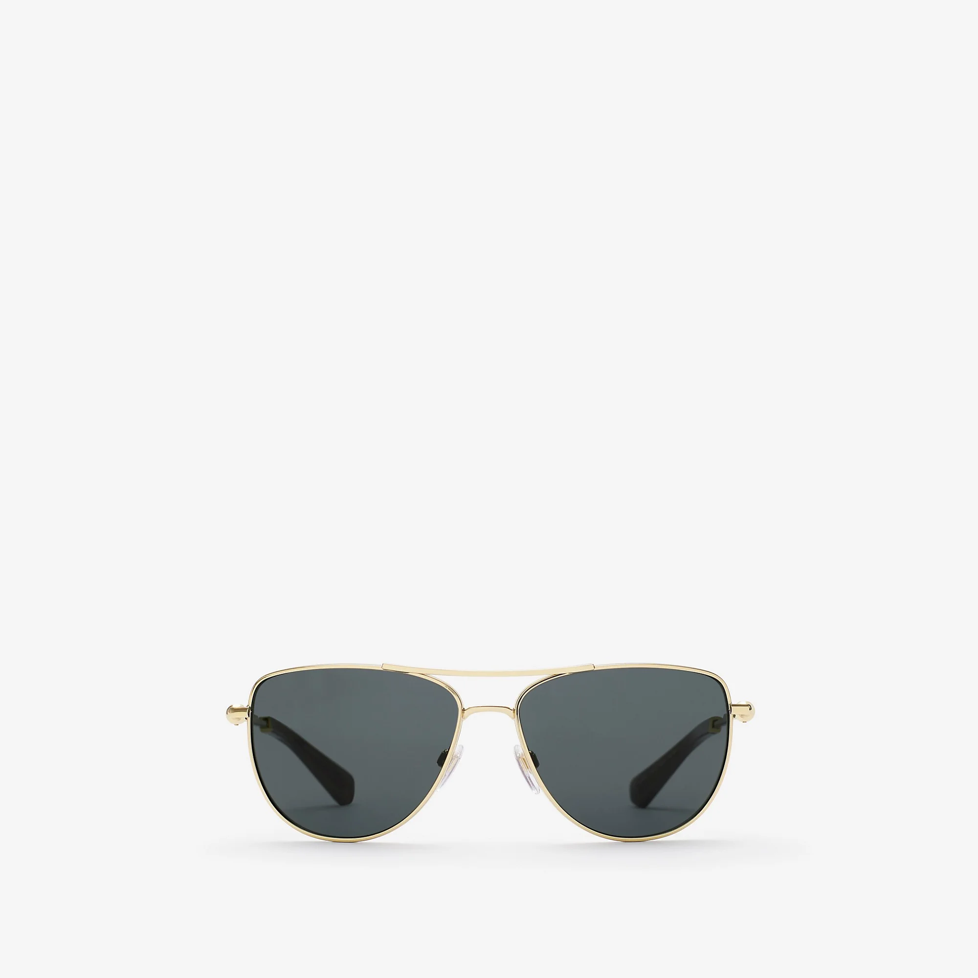Metal Logo Square Sunglasses - 1