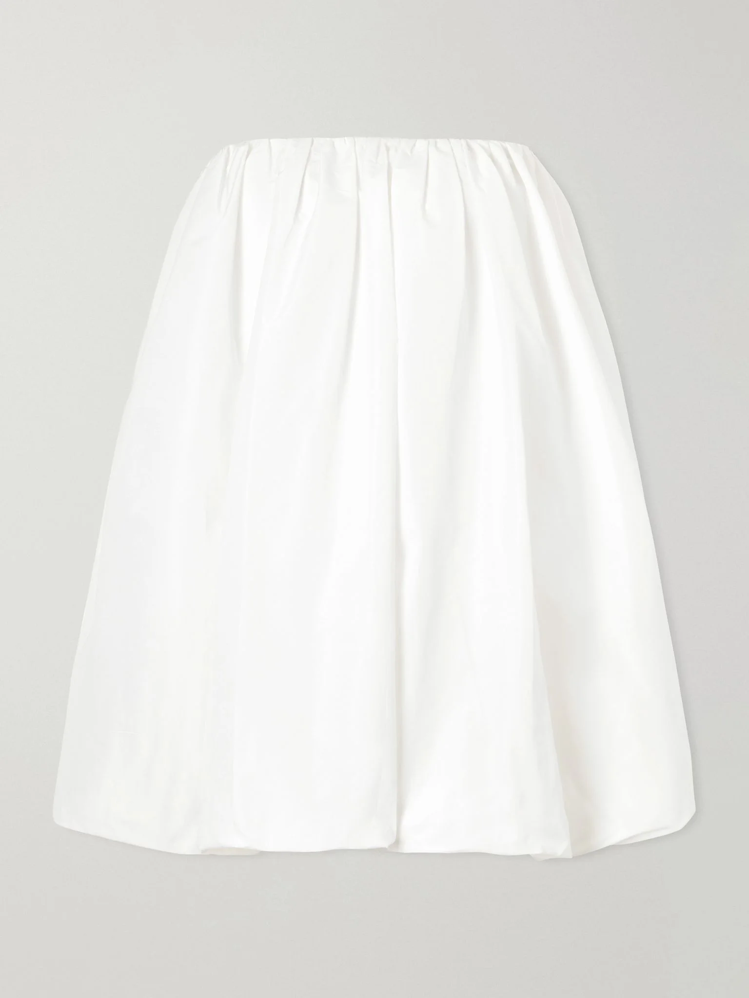 Bloomer faille mini dress White - 1