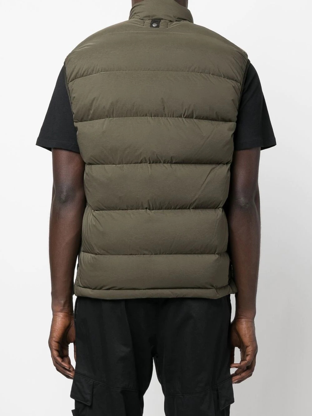 sleeveless padded jacket - 4