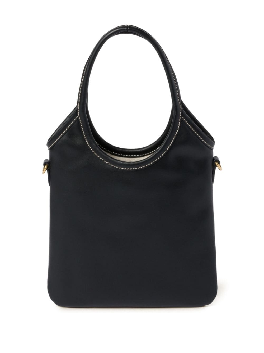 Ivy leather tote bag - 4