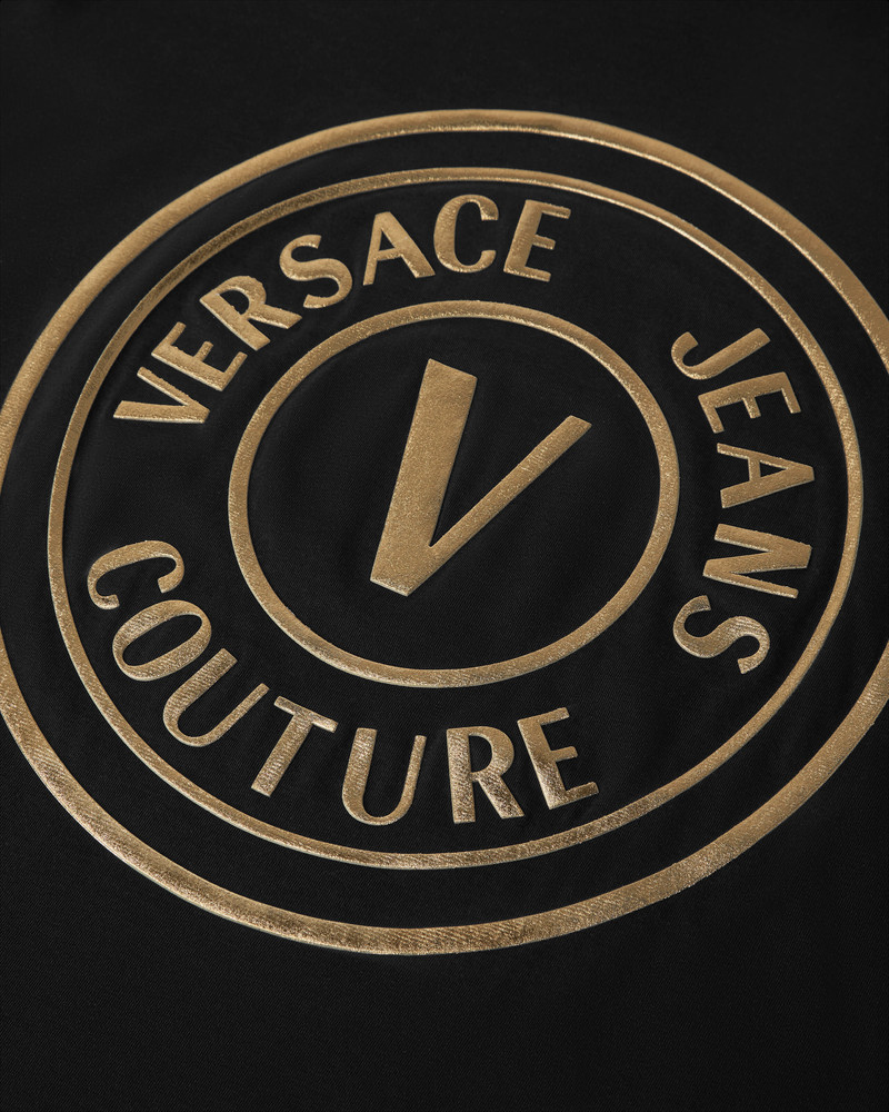 VERSACE JEANS COUTURE Printed Cotton-Jersey T-Shirt outlook