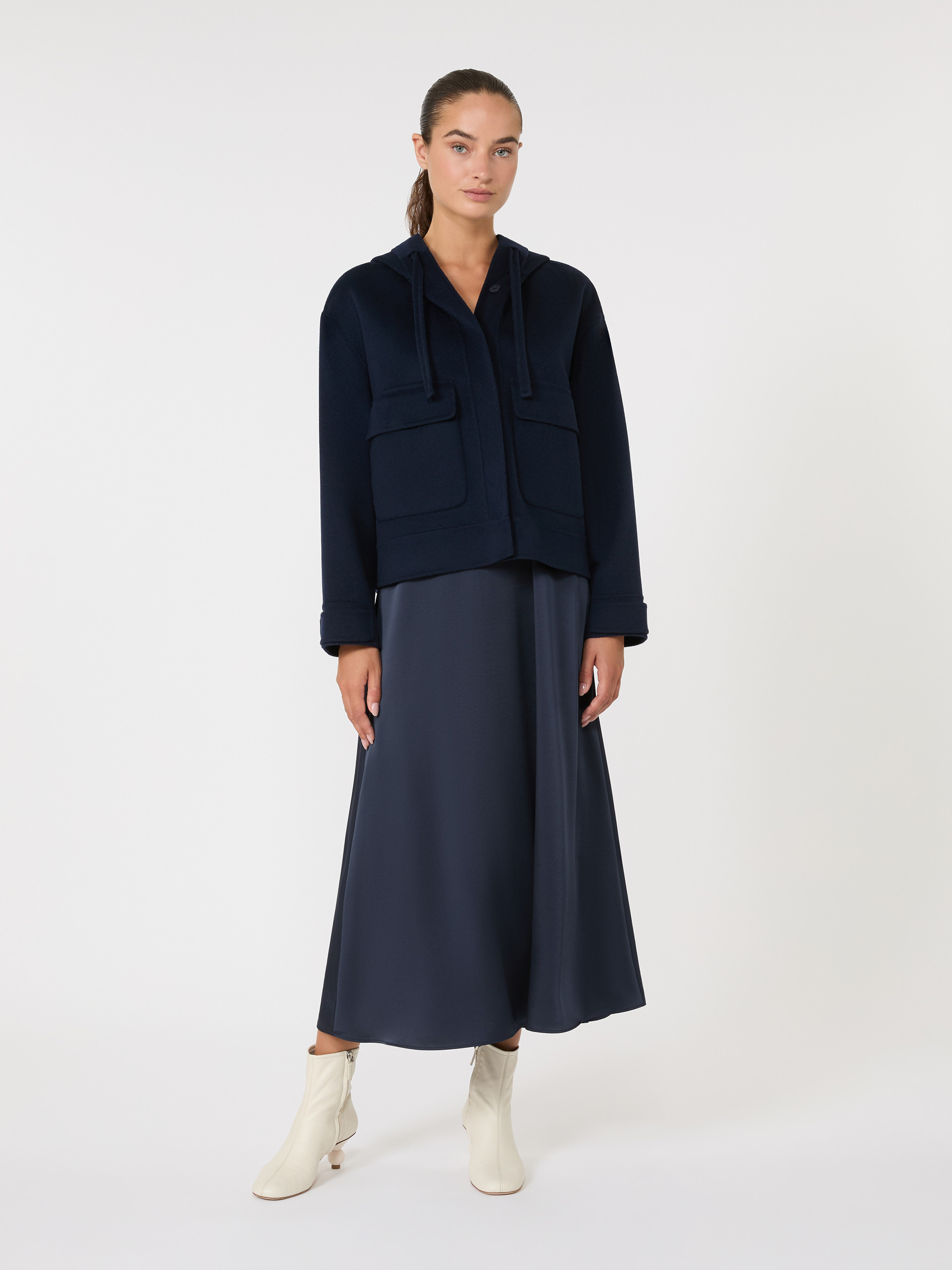WEEKEND Max Mara GARY Hooded wool jacket | maxmara | REVERSIBLE