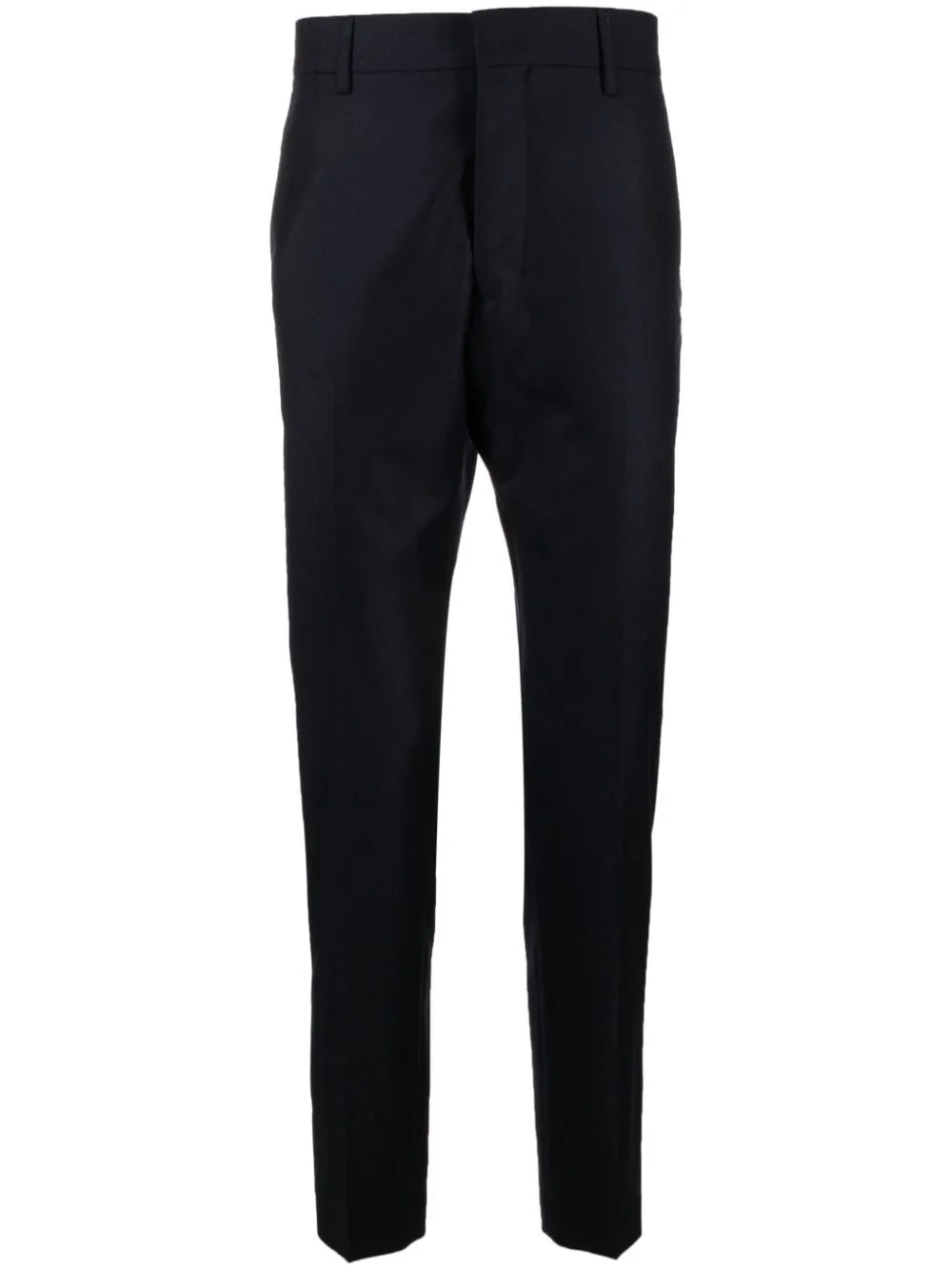 tapered-leg wool trousers - 1