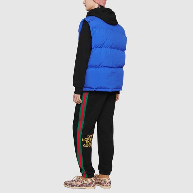 Gucci x THE NORTH FACE Crossover SS21 Webbing Printing Cotton Sports Pants/Trousers/Joggers Black 65 - 3