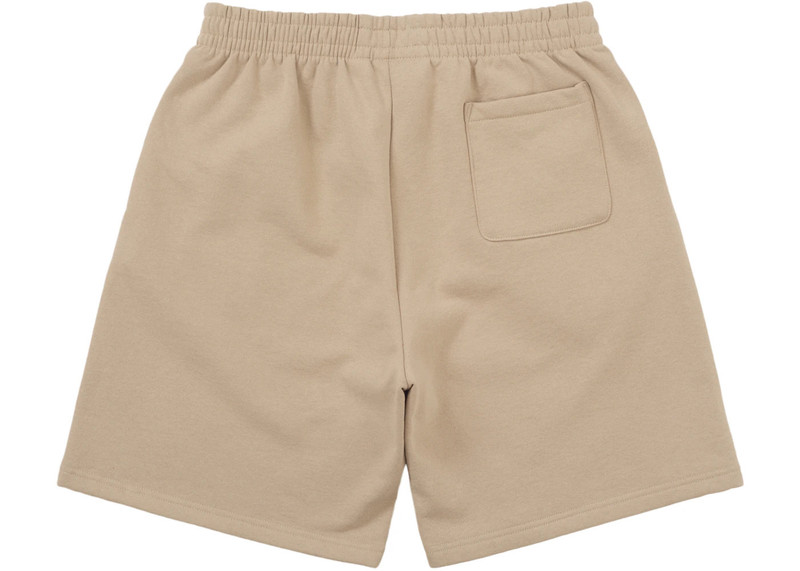 Supreme Supreme Small Box Sweatshort (SS25) Tan outlook