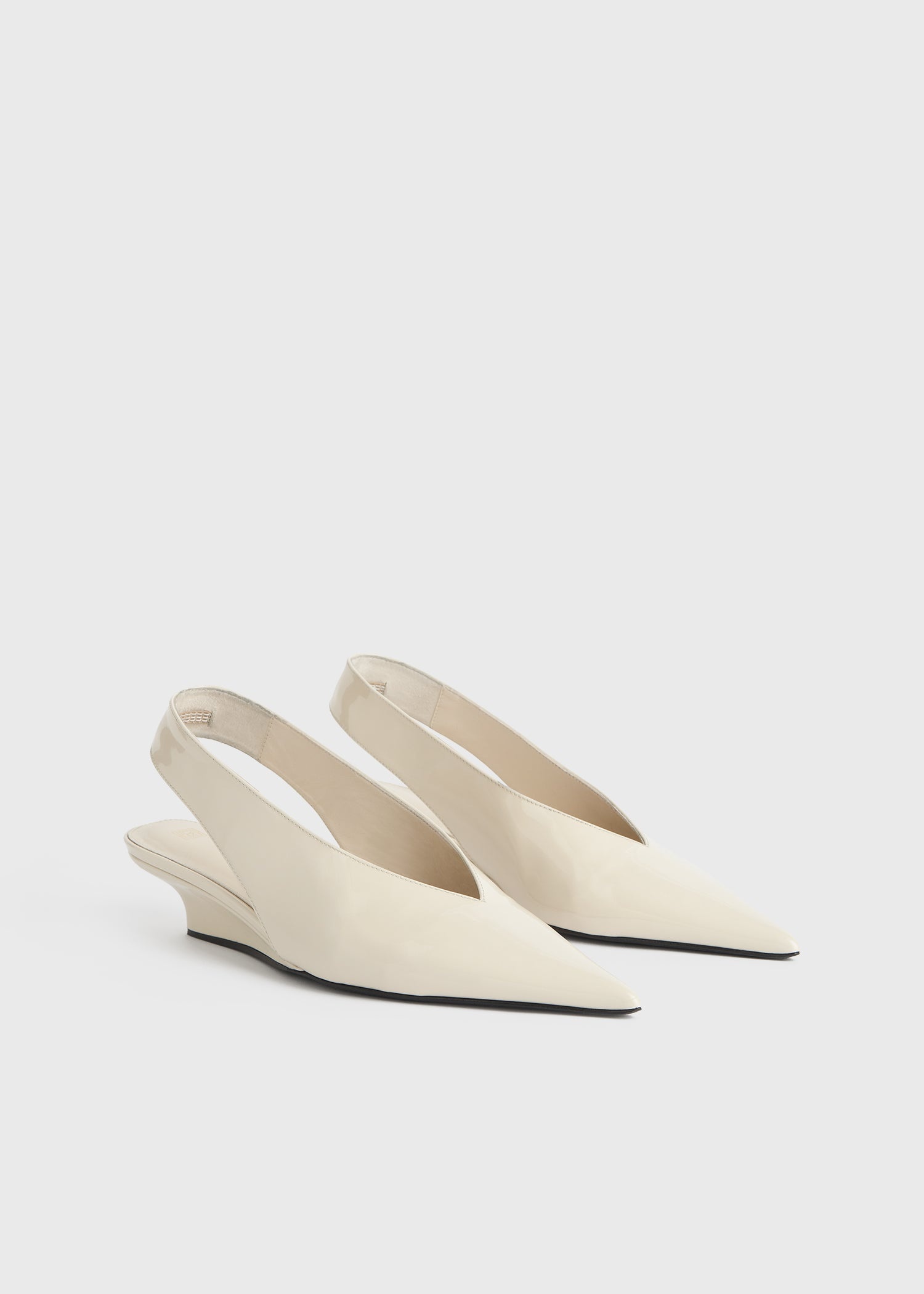The Wedge-Heel Slingback bleached sand - 5