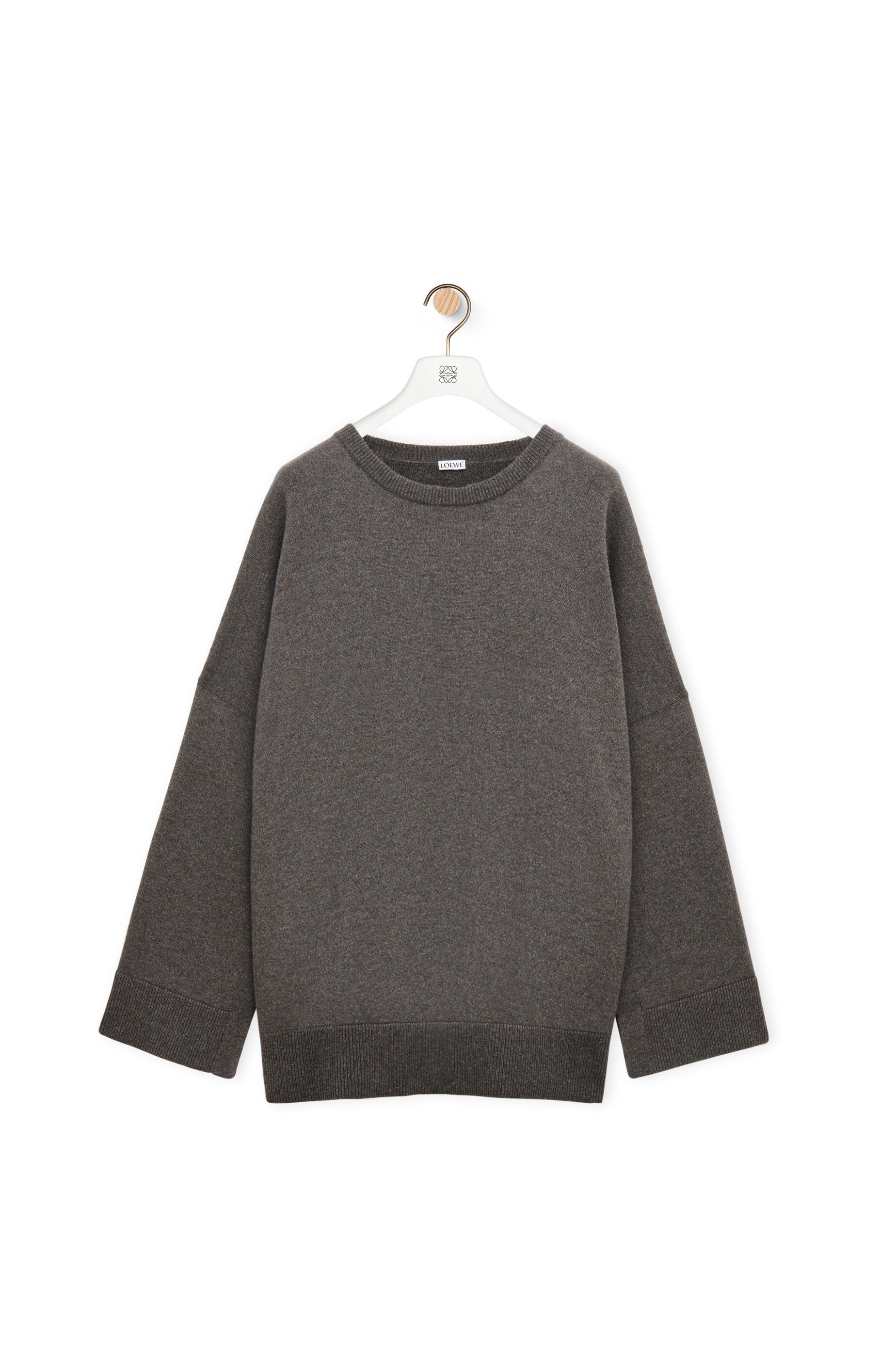 Open back sweater in cashmere - 1