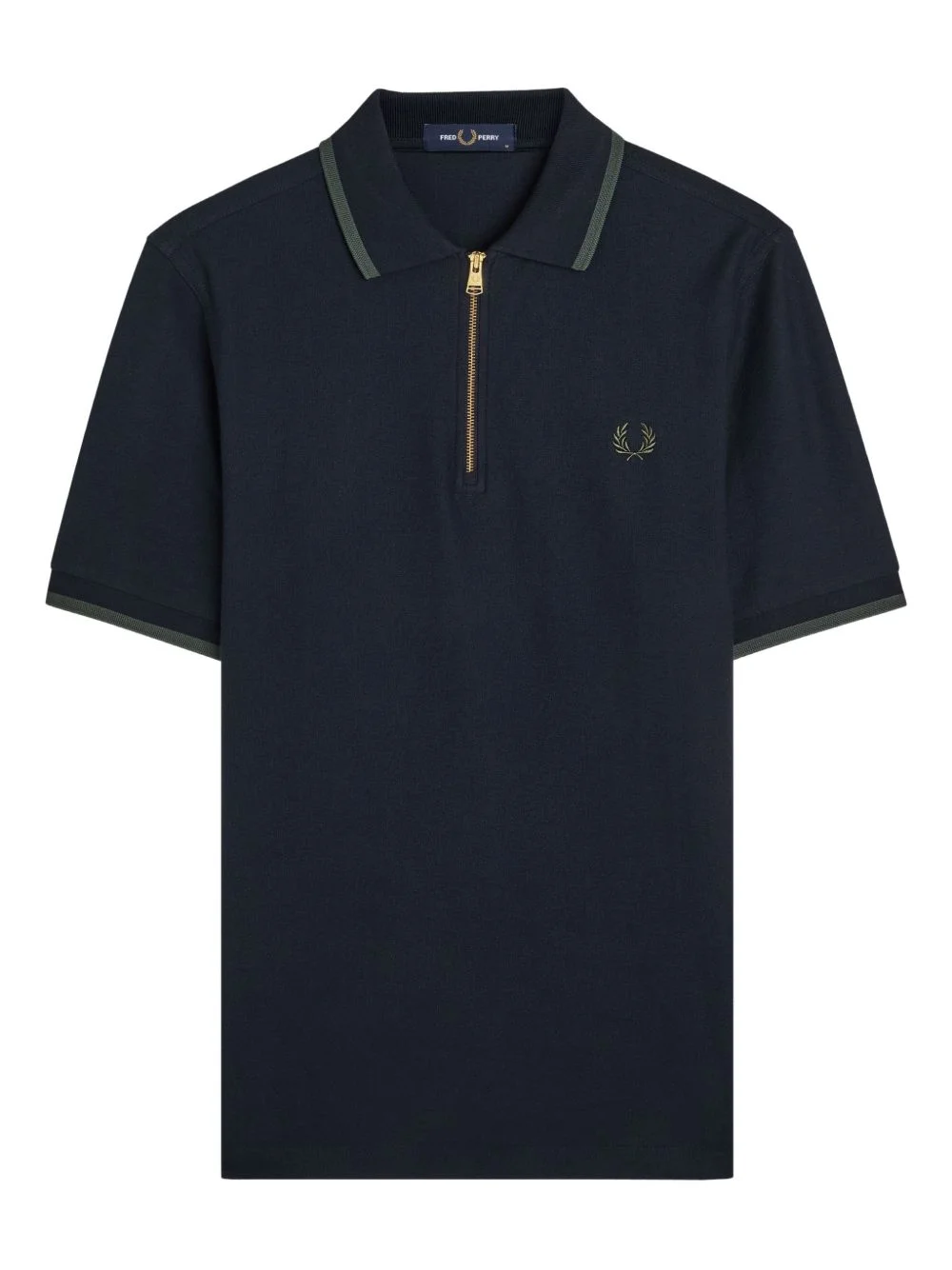 logo-embroidered polo-shirt - 1