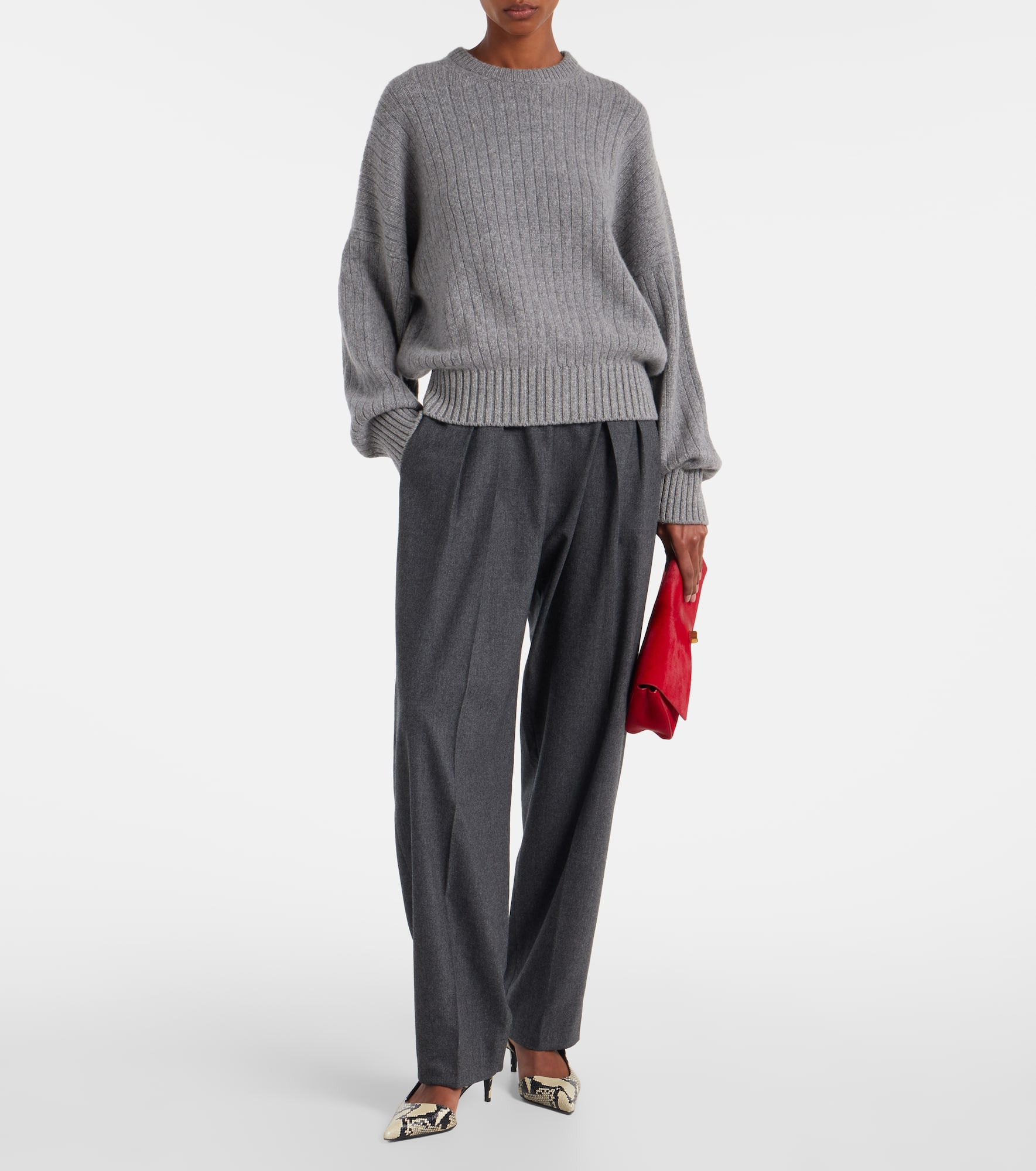Lennox ribbed-knit cashmere sweater - 2