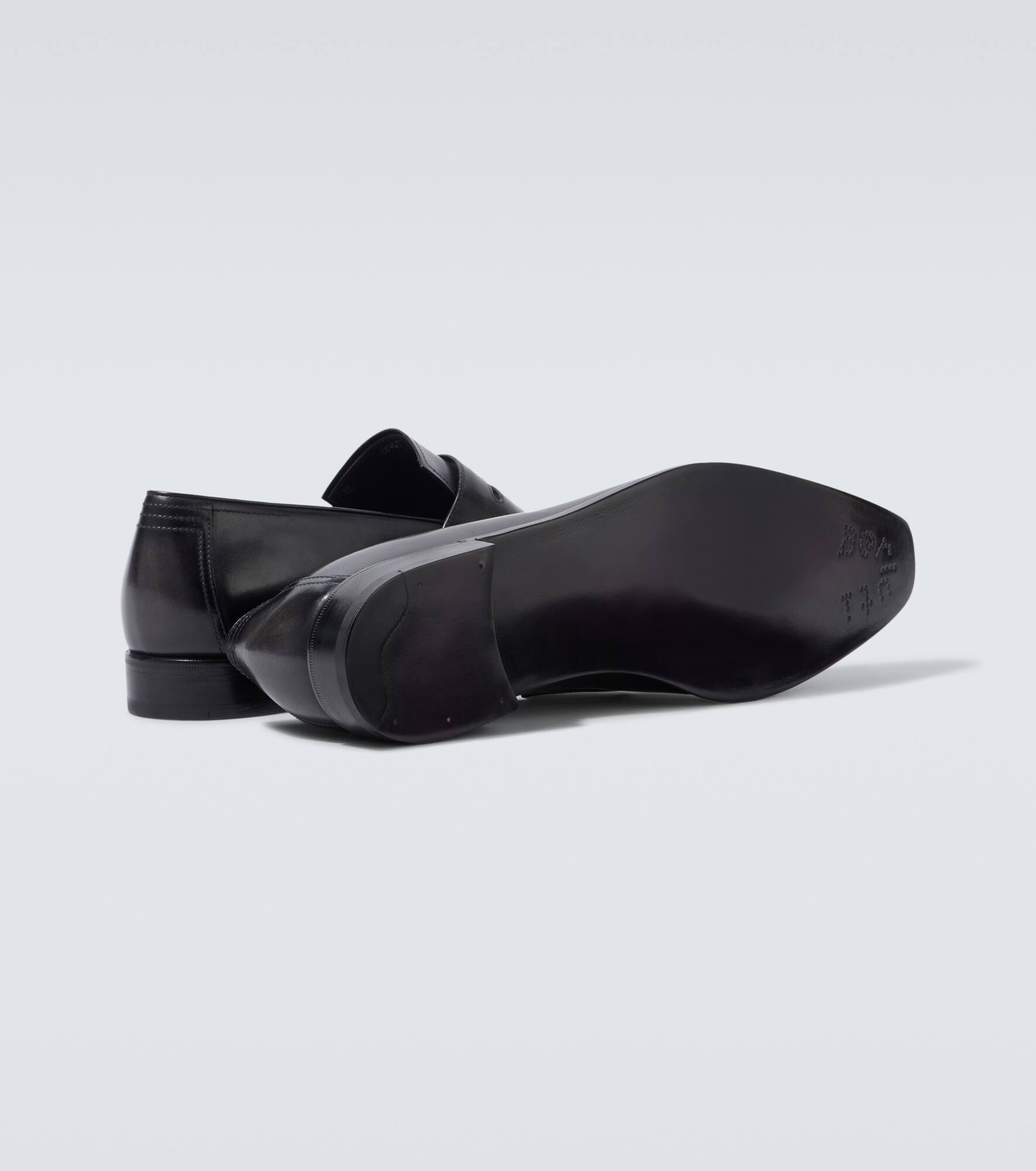Andy Démesure leather penny loafers - 7
