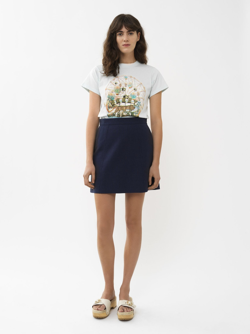 See by Chloé A-LINE MINI SKIRT outlook