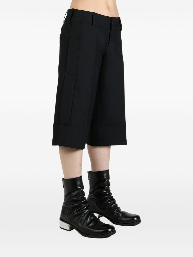 Fax Copy Express * cut-out waist detailing bermuda shorts outlook