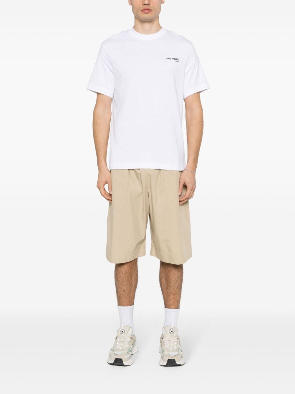 logo-print cotton T-shirt - 2