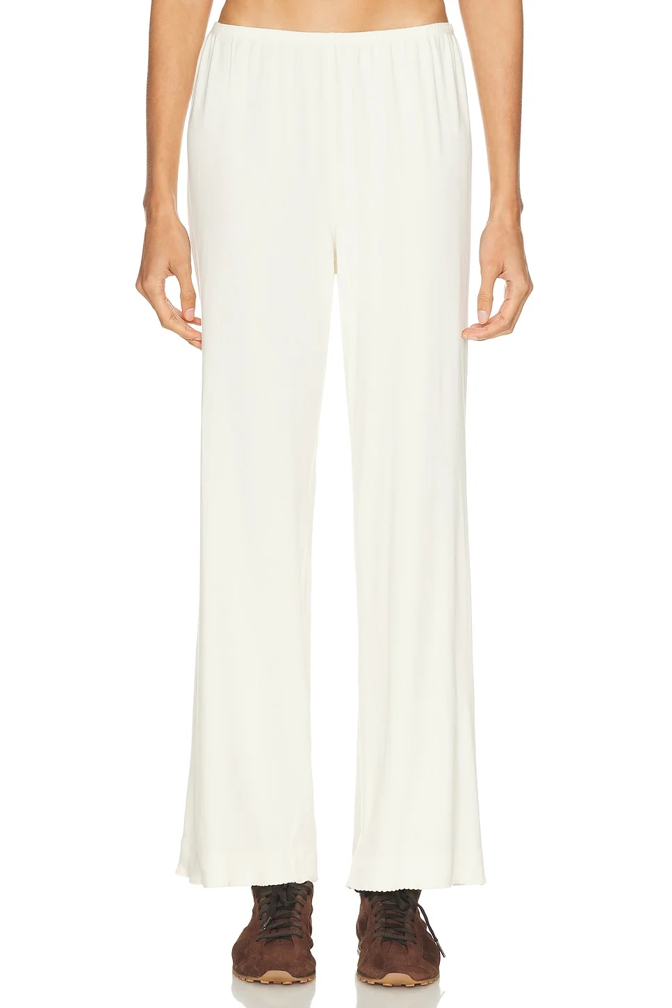 The Baby Rib Scallop Pant - 1