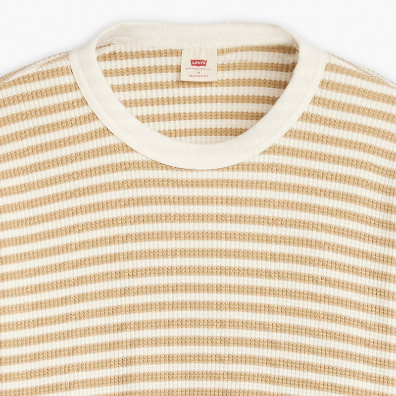 LONG SLEEVE RELAXED THERMAL T-SHIRT 6