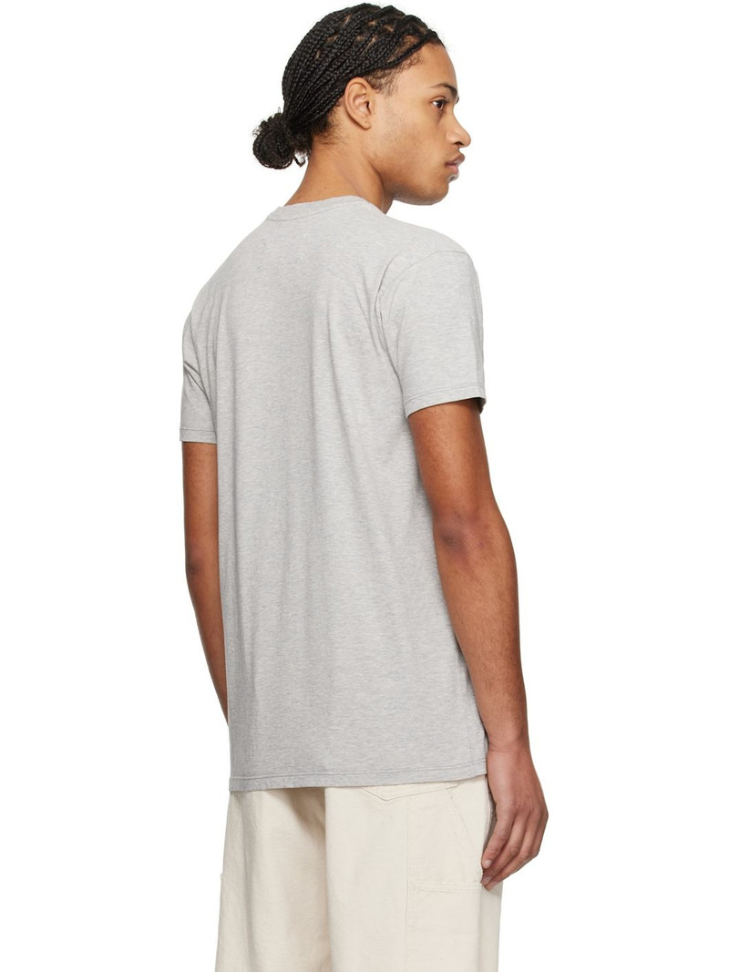 Gray Stamp Logo T-shirt 3